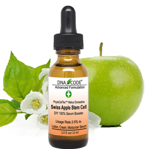 Anti-Aging. DIY Swiss Apple Stem Cell 100% Serum Booster. Reduce Wrinkles. Add To Your Own Product.