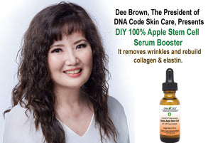 Anti-Aging. DIY Swiss Apple Stem Cell 100% Serum Booster. Reduce Wrinkles. Add To Your Own Product.