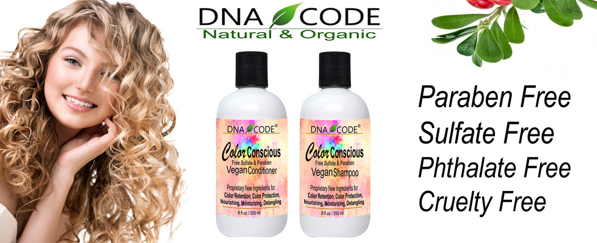 DNA Code-Color Conscious Vegan Conditioner Sulfate Free, Protect Color ...
